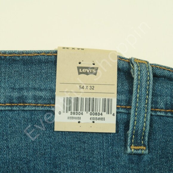 Levis 559 Jeans Mens 54 Blue Big & Tall Relaxed Straight Fit Denim New - Picture 5 of 8